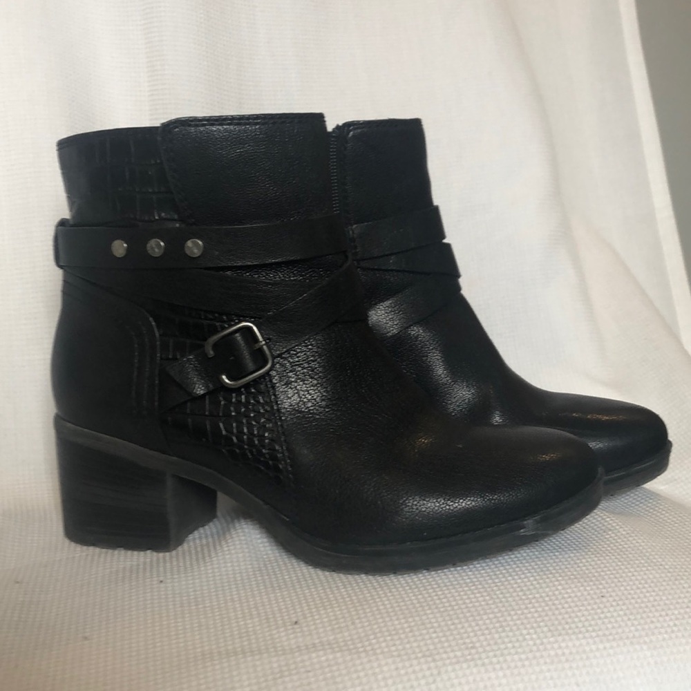 Classic black ankle boots